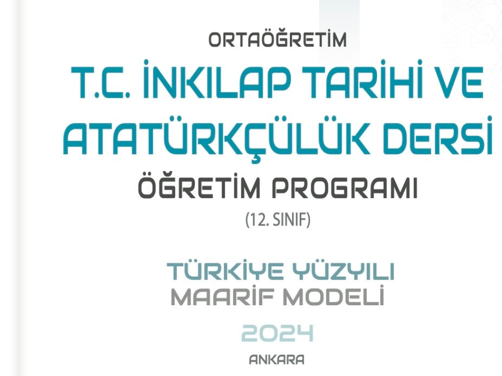 12. Sınıf İnkılap Tarihi Ders Taslağına ;“Ermeni Sorunu” İfadesi “Asılsız Ermeni İddiaları” Olarak Değiştirildi